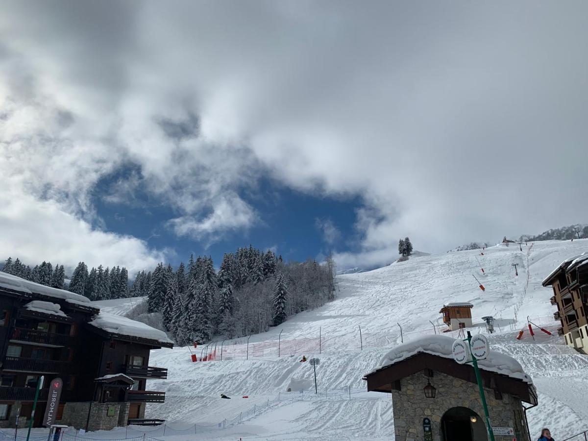 Valmorel Studio Skis aux pieds Exterior foto