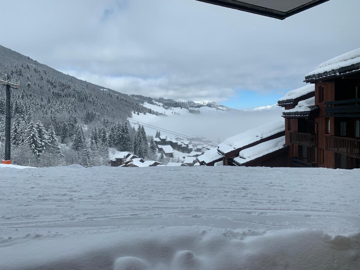 Valmorel Studio Skis aux pieds Exterior foto