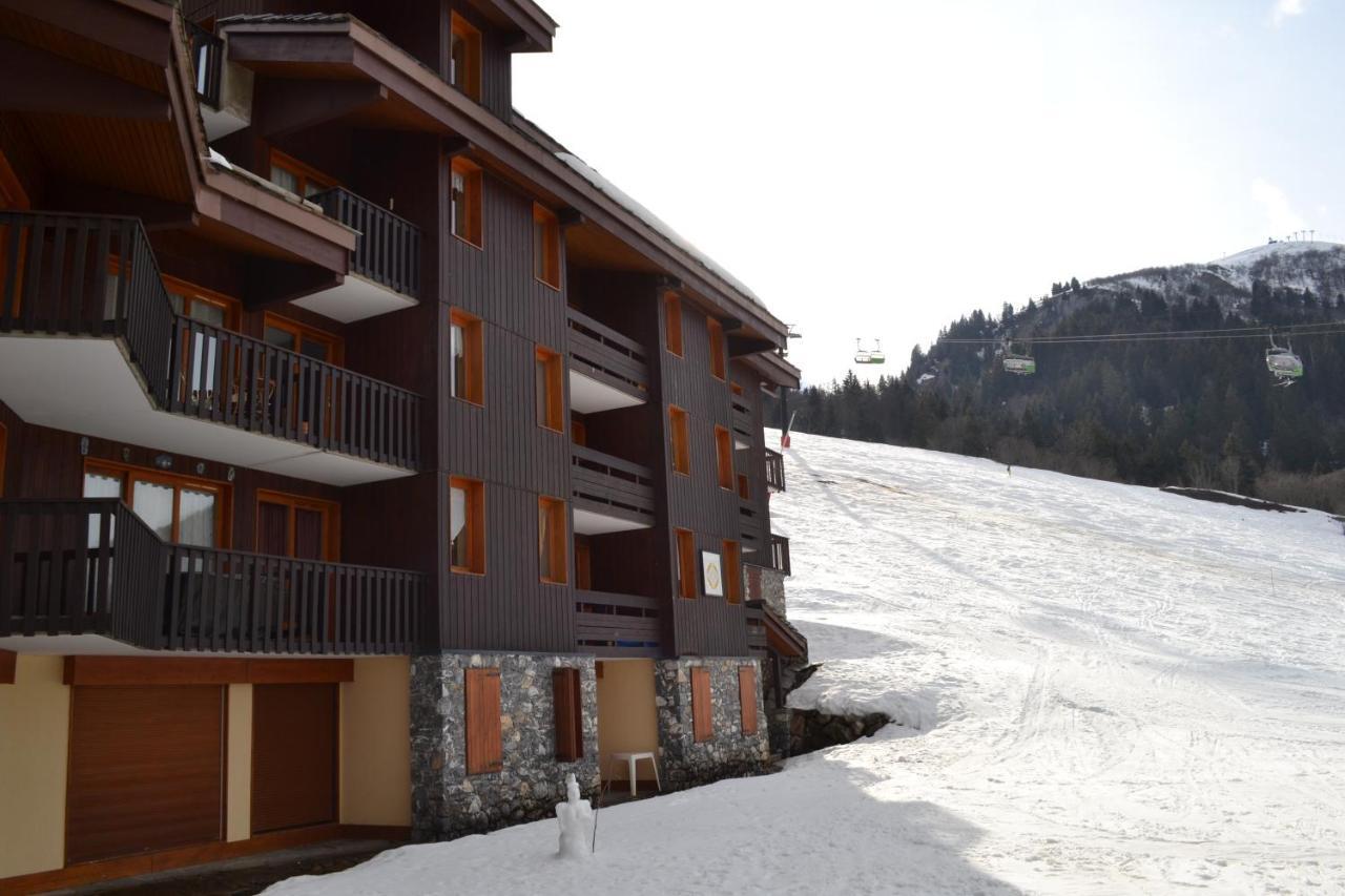 Valmorel Studio Skis aux pieds Exterior foto